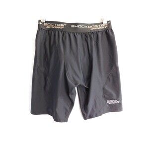 Shock Doctor Sliding Shorts Mens Size M Compression Athletic Sports Baseball